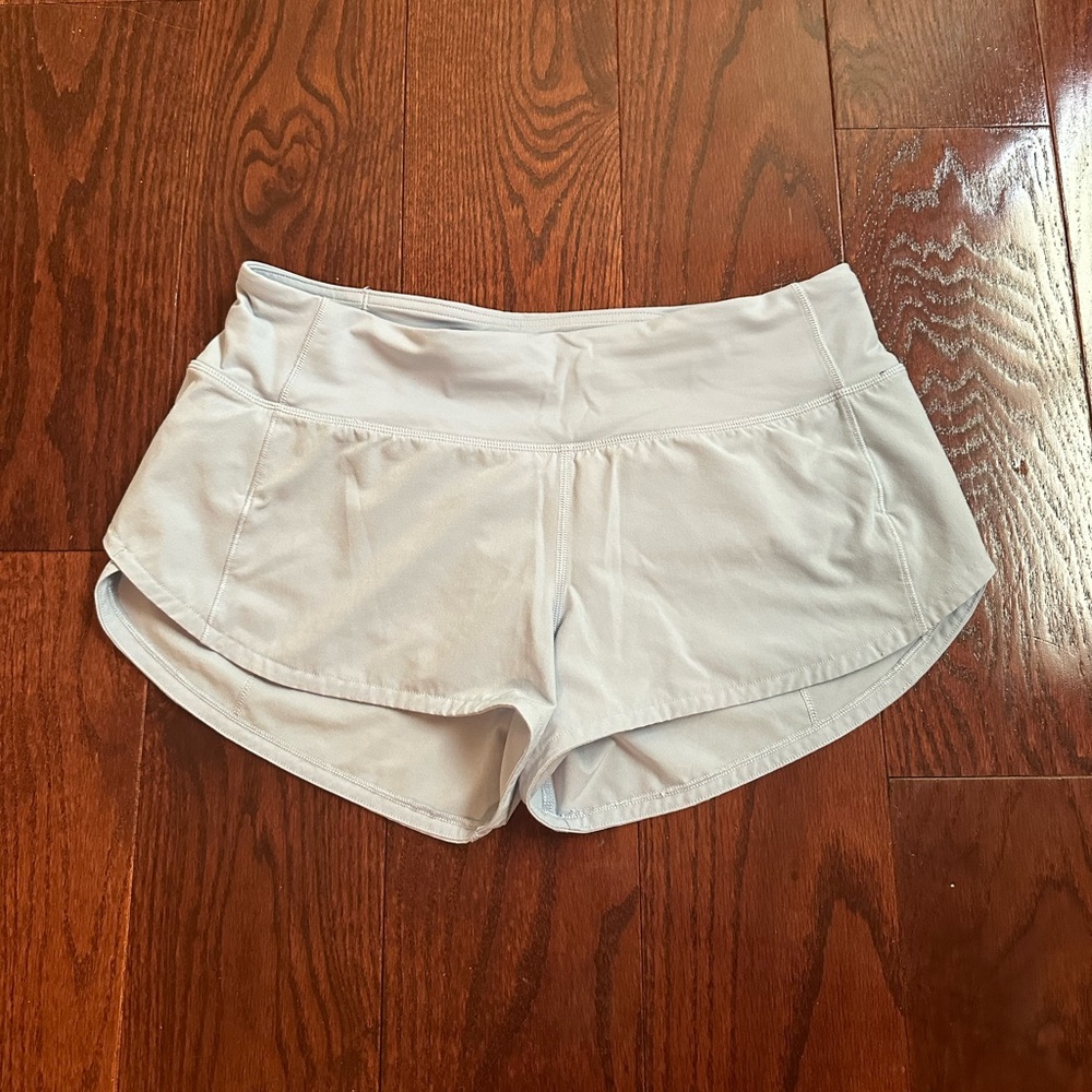 Lululemon Speed Up shorts - blue - 2.5”